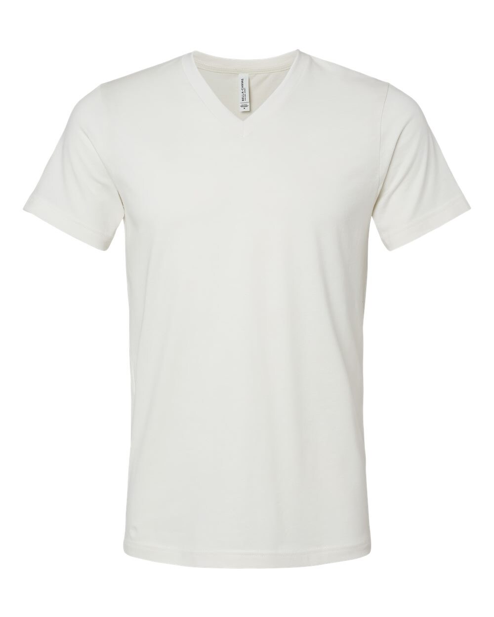 BELLA + CANVAS - Jersey V-Neck Tee 4.2 oz 100% Airlume combed and ring ...