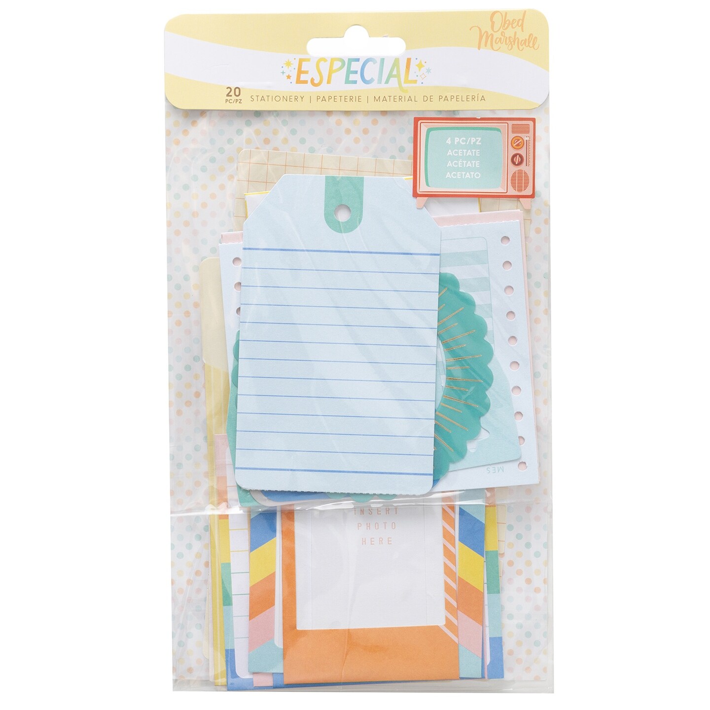 Obed Marshall Especial Stationery Pack-W/Gold Foil