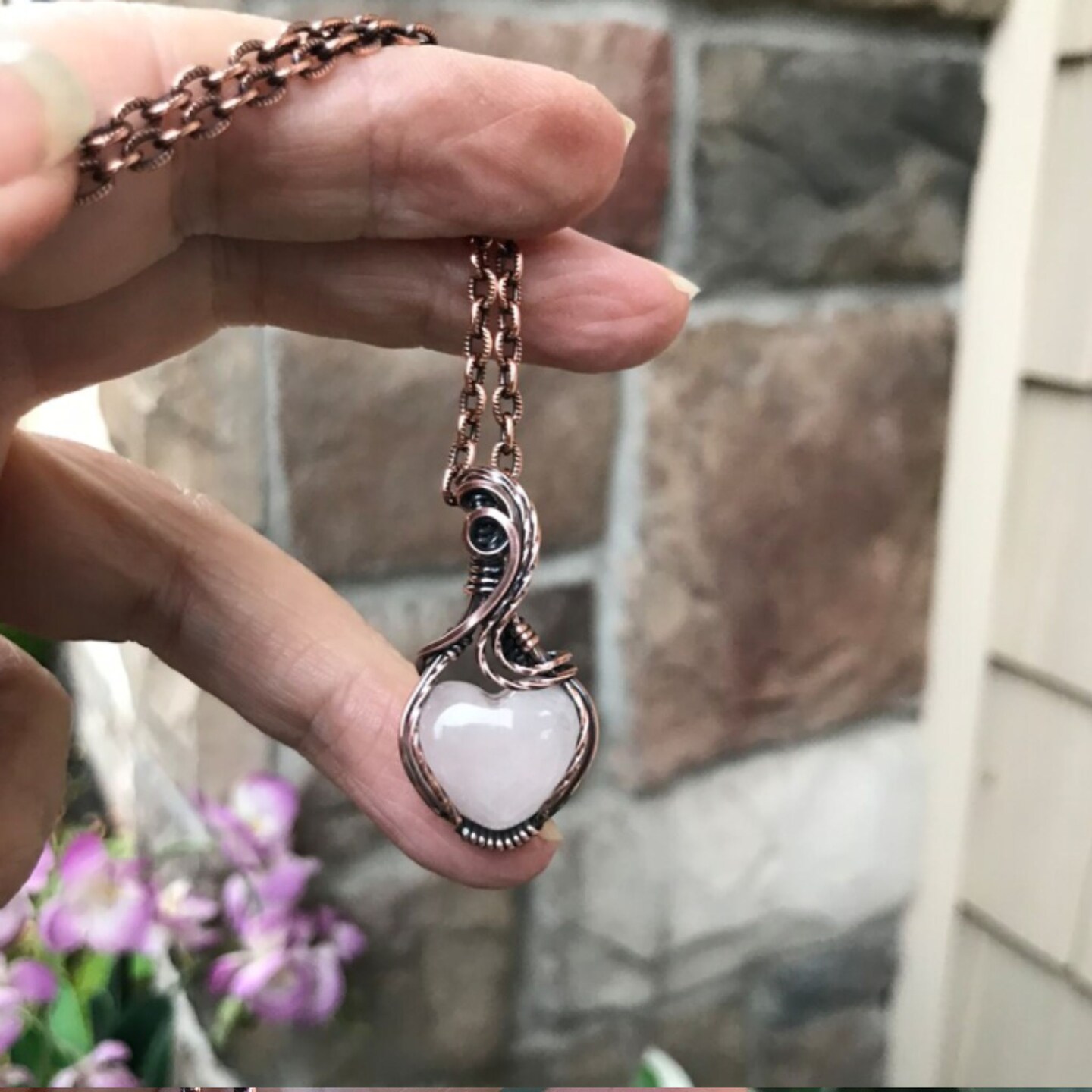 malibu mini diamond heart necklace - $245