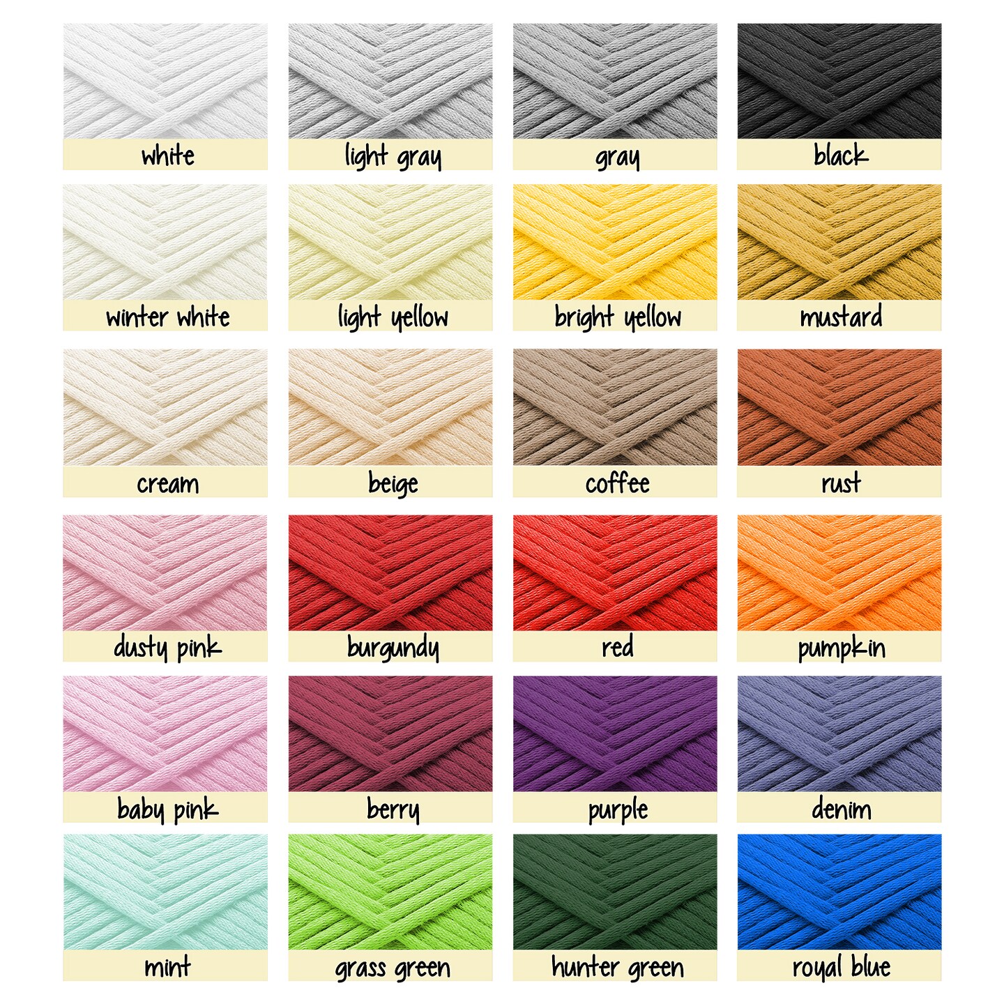 Hearth &#x26; Harbor Cotton Yarn Skeins