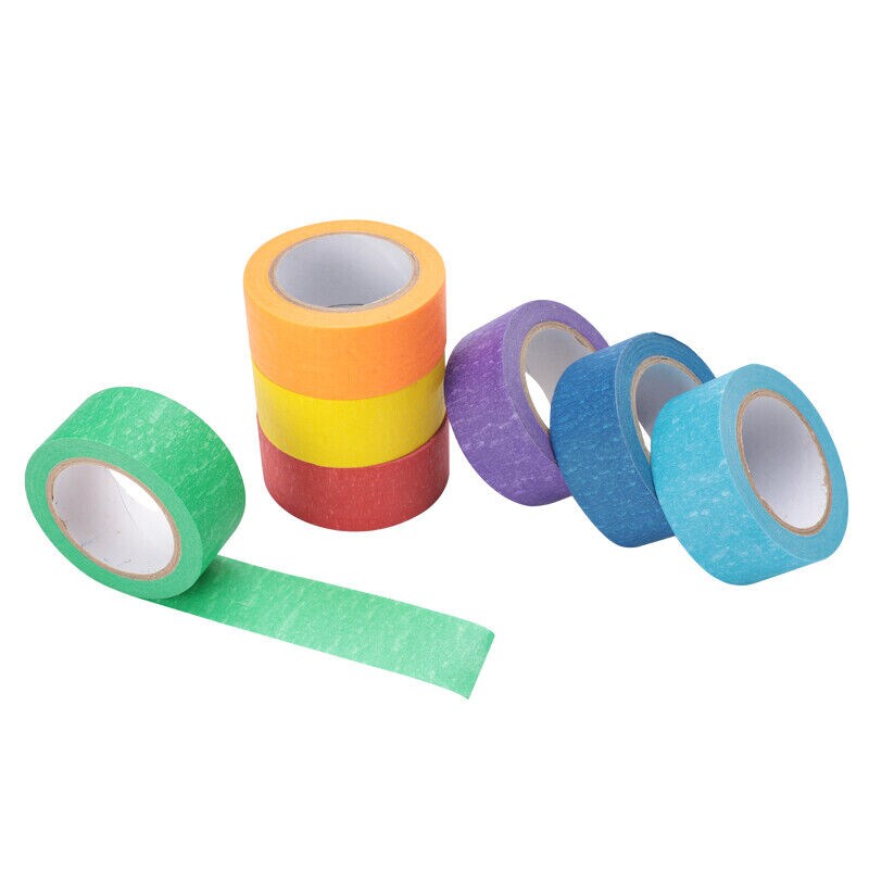 Kitcheniva 7 Rolls Washi Tape Paper Adhesive Decor 10mx25mm
