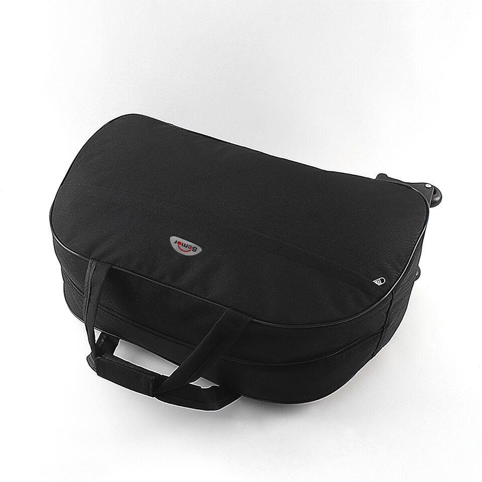 Rolling Wheeled Tote Duffle Bag Carry Travel Suitcase