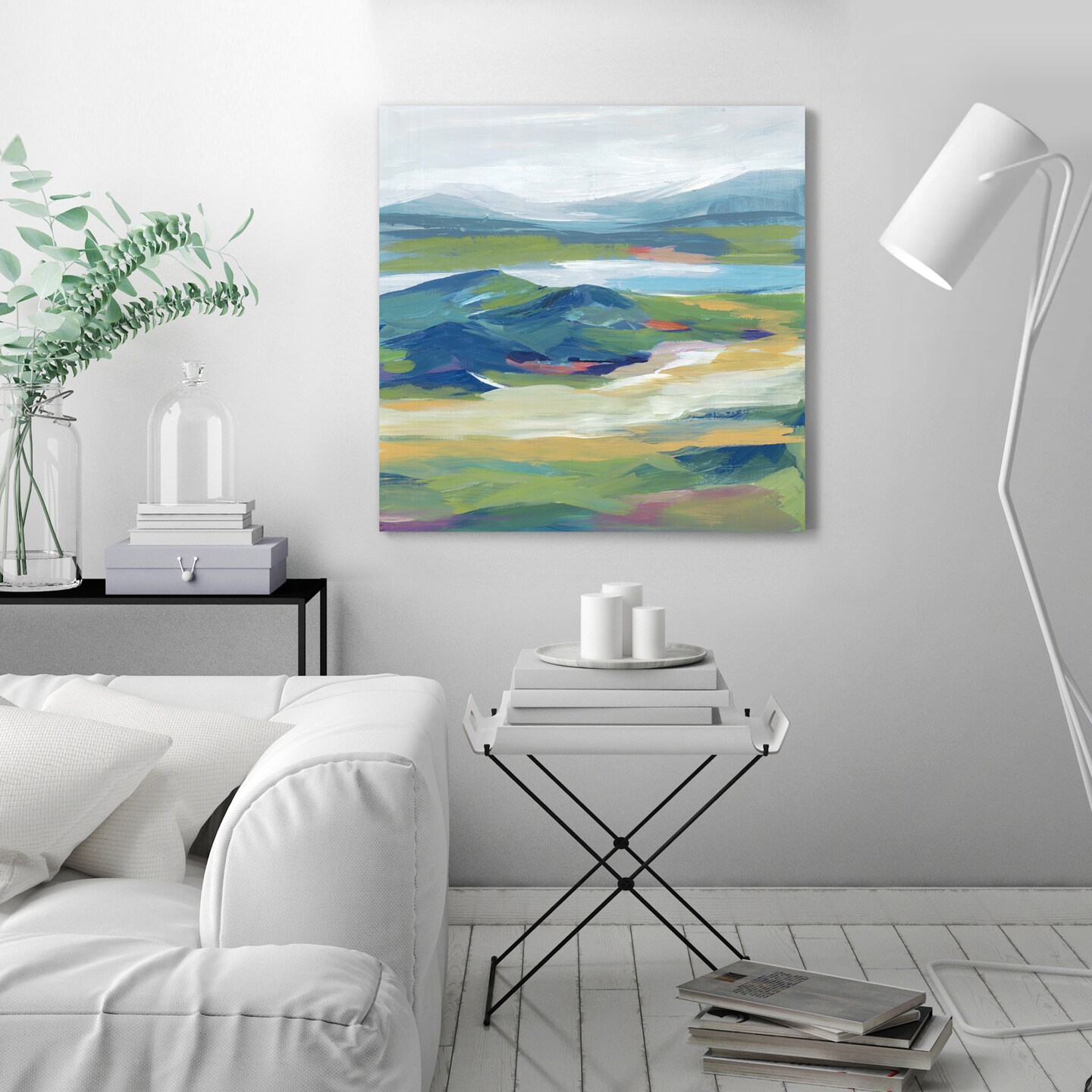 Roaring Prarie by PI Creative Art 10x10 Gallery Wrapped Canvas - Americanflat