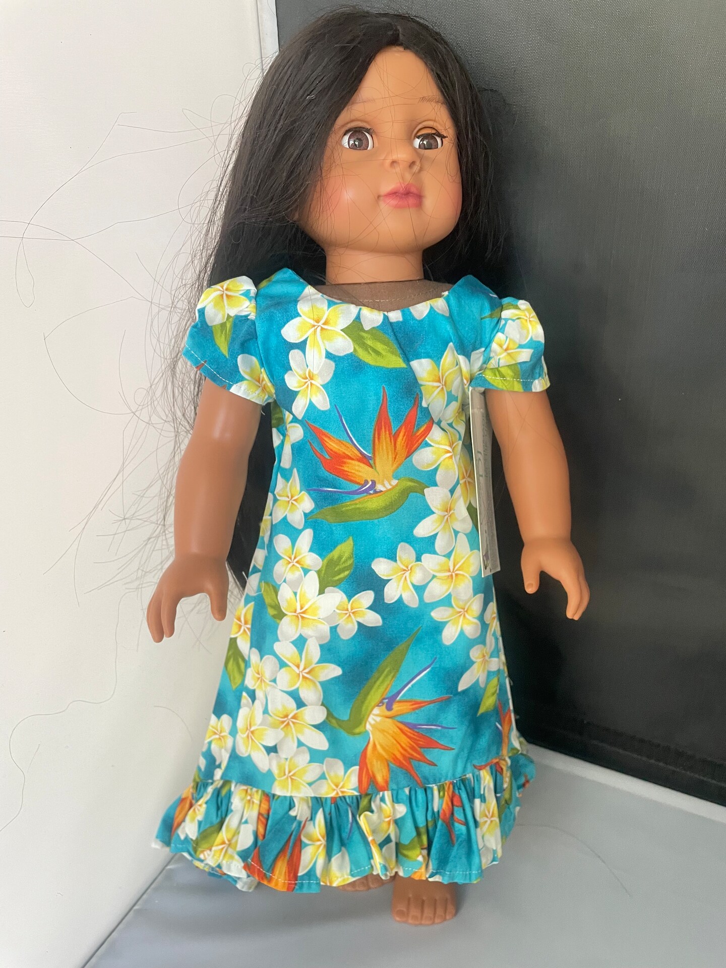 Hawaiian Handmade Dress for the 18 Doll like American Girl Doll or doll of equal size MakerPlace by Michaels