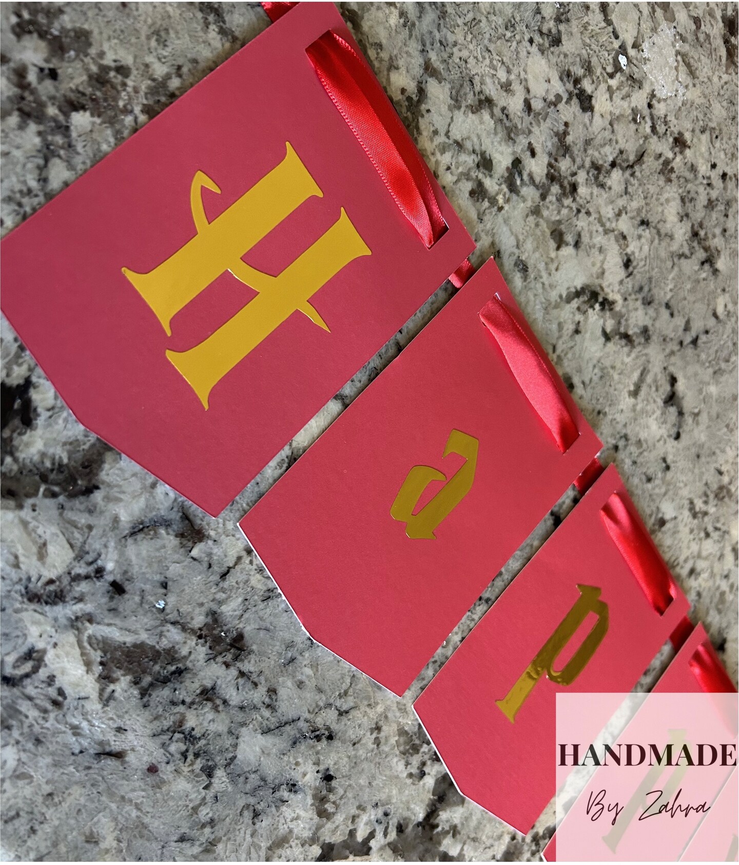 thumbnail image 2 of Harry Potter Personalised Birthday Banner – 36 Inch – UK Made, Custom Name 2 of 2