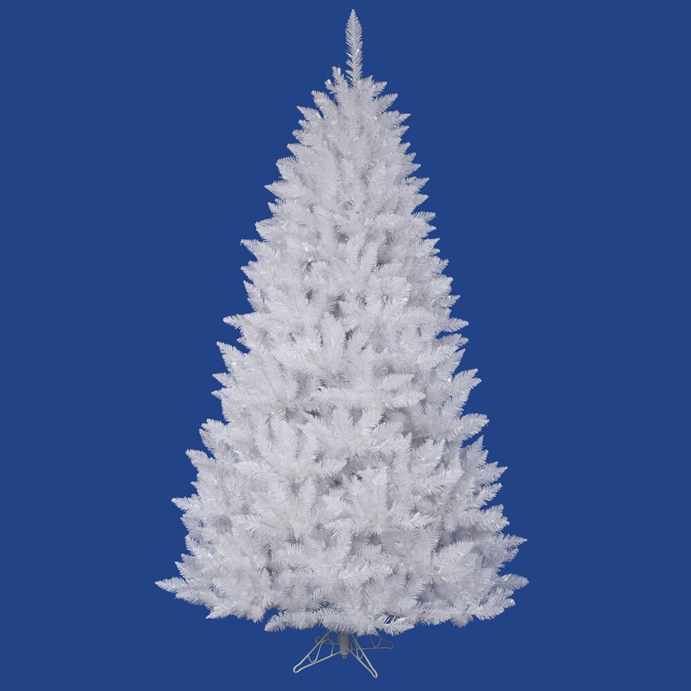 Vickerman 7.5Ft. Sparkle White 1257 Tips Christmas Tree