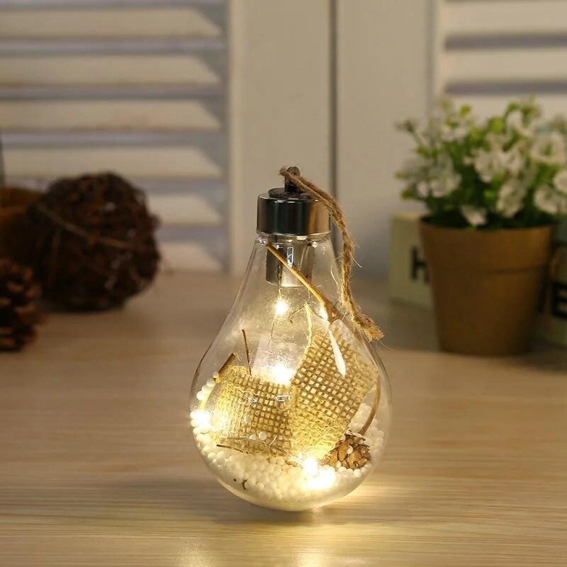 New Simulation Bulbs LED Christmas Tree Decorations