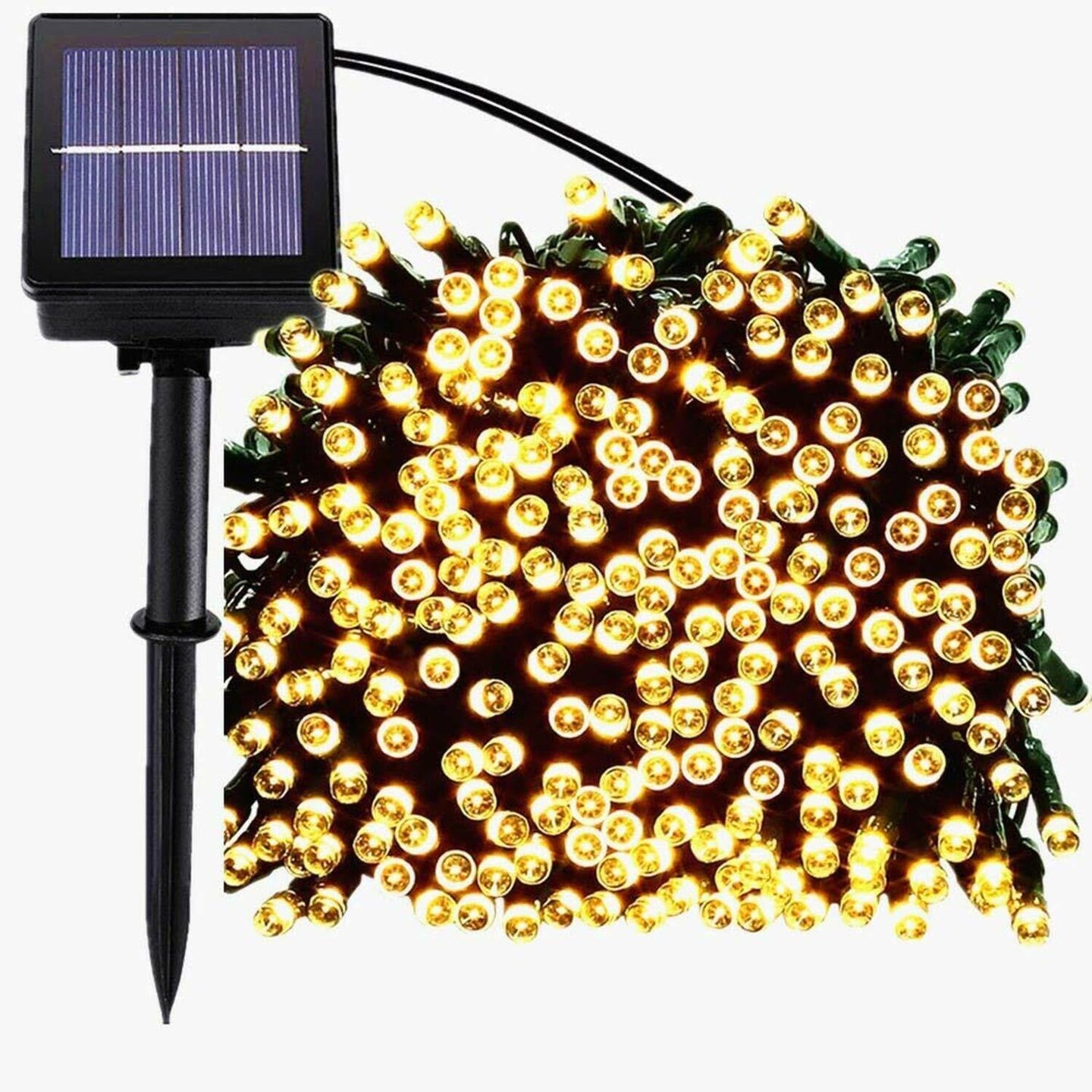 Solar-Powered LED Fairy Lights (100/200 lights)