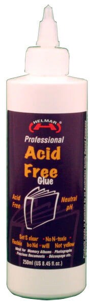 Helmar  Acid Free Glue, 250ml (8.45fl.oz.)