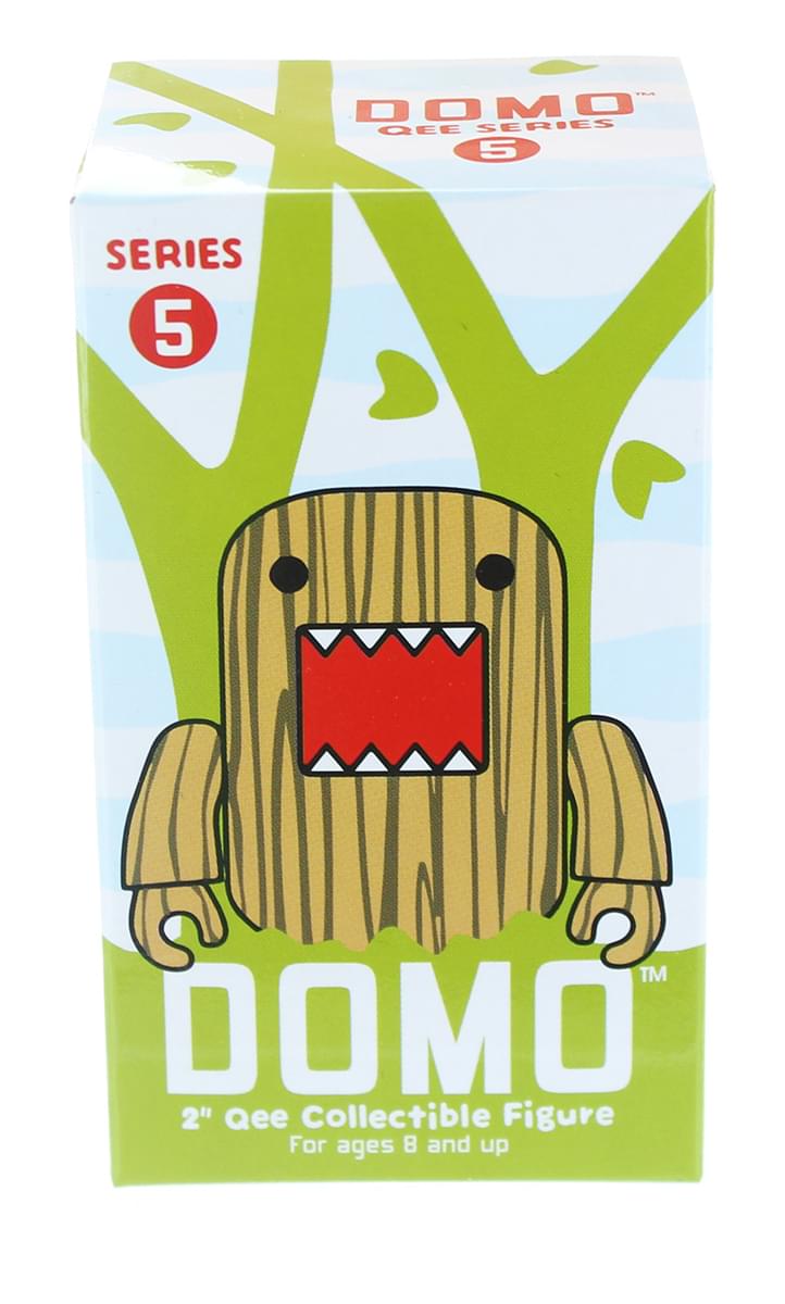 Domo 2&#x22; Qee Mini Figure: Series 5 Blind Box