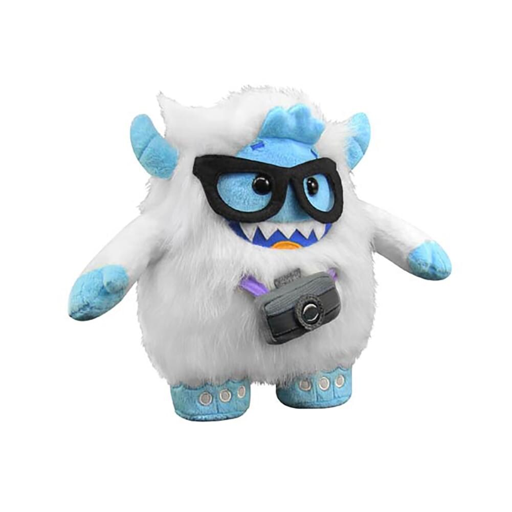 WhimWham 8&#x22; Plush, Yeti Nerd Glasses