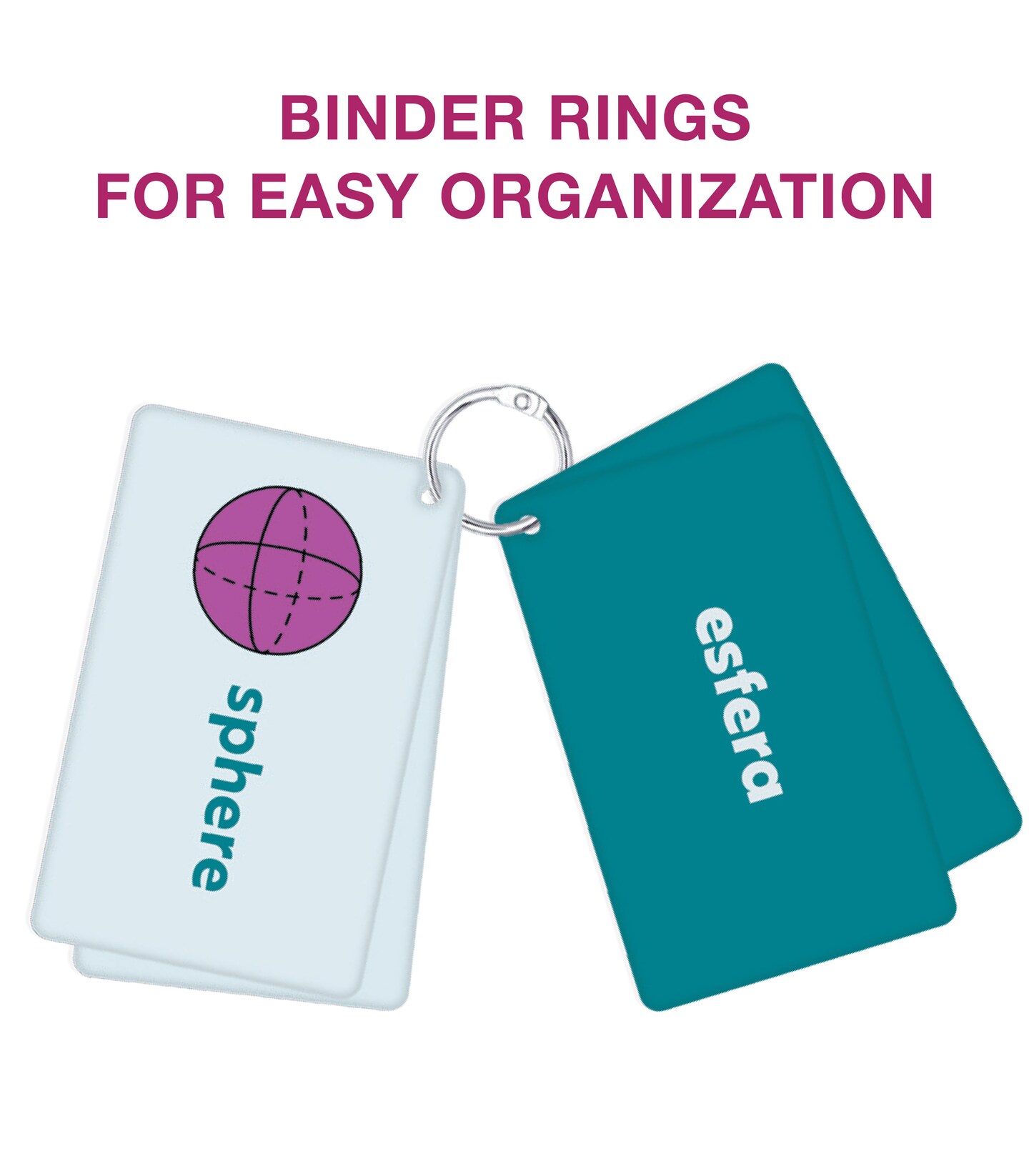 Carson Dellosa 216 Spanish Flash Cards for Kids, Sight Words, Numbers, and Alphabet Flashcards for Toddlers Ages 3 and Up, Educational Games for Bilingual and ESL Learners