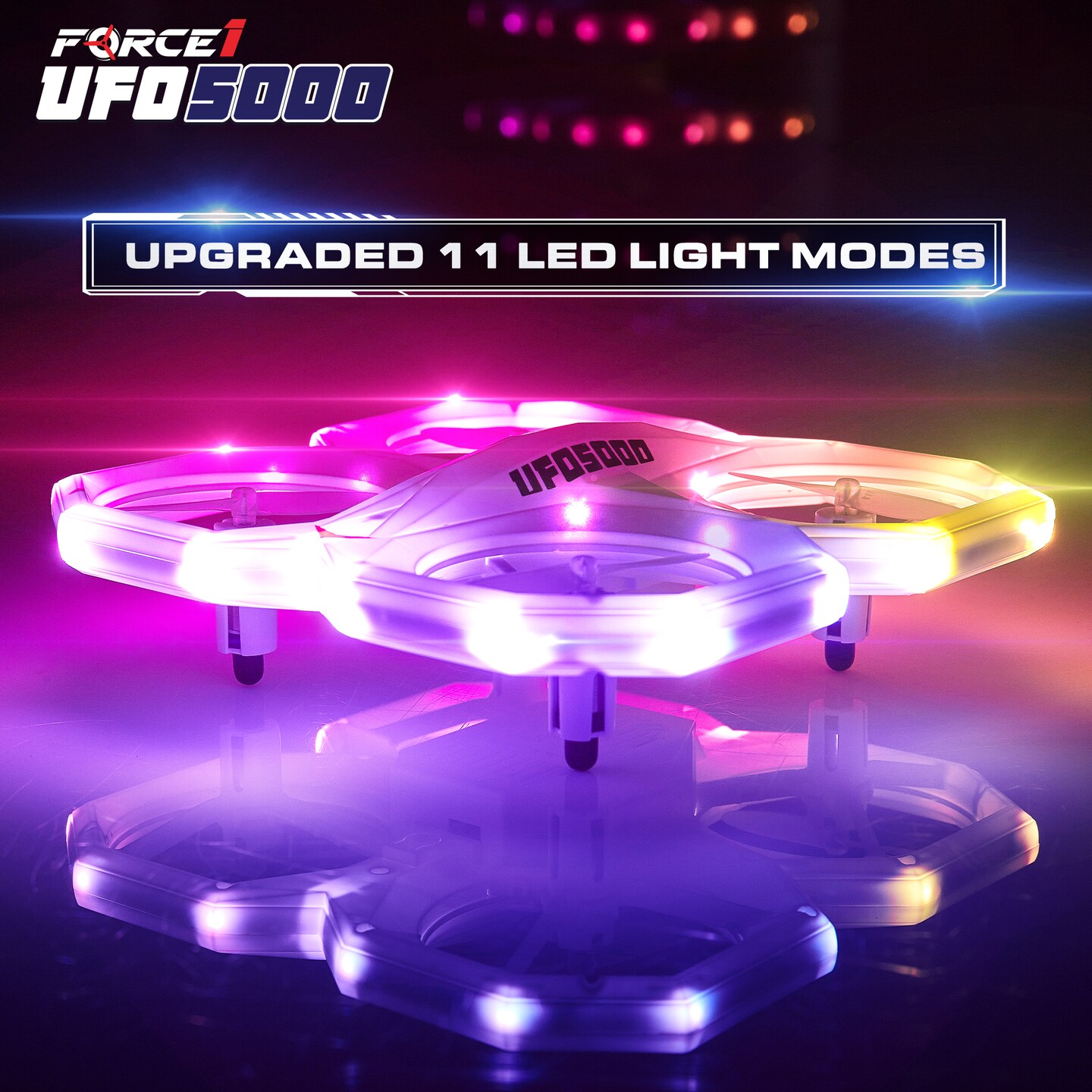 Force1 UFO 5000 LED Mini Drone for Kids