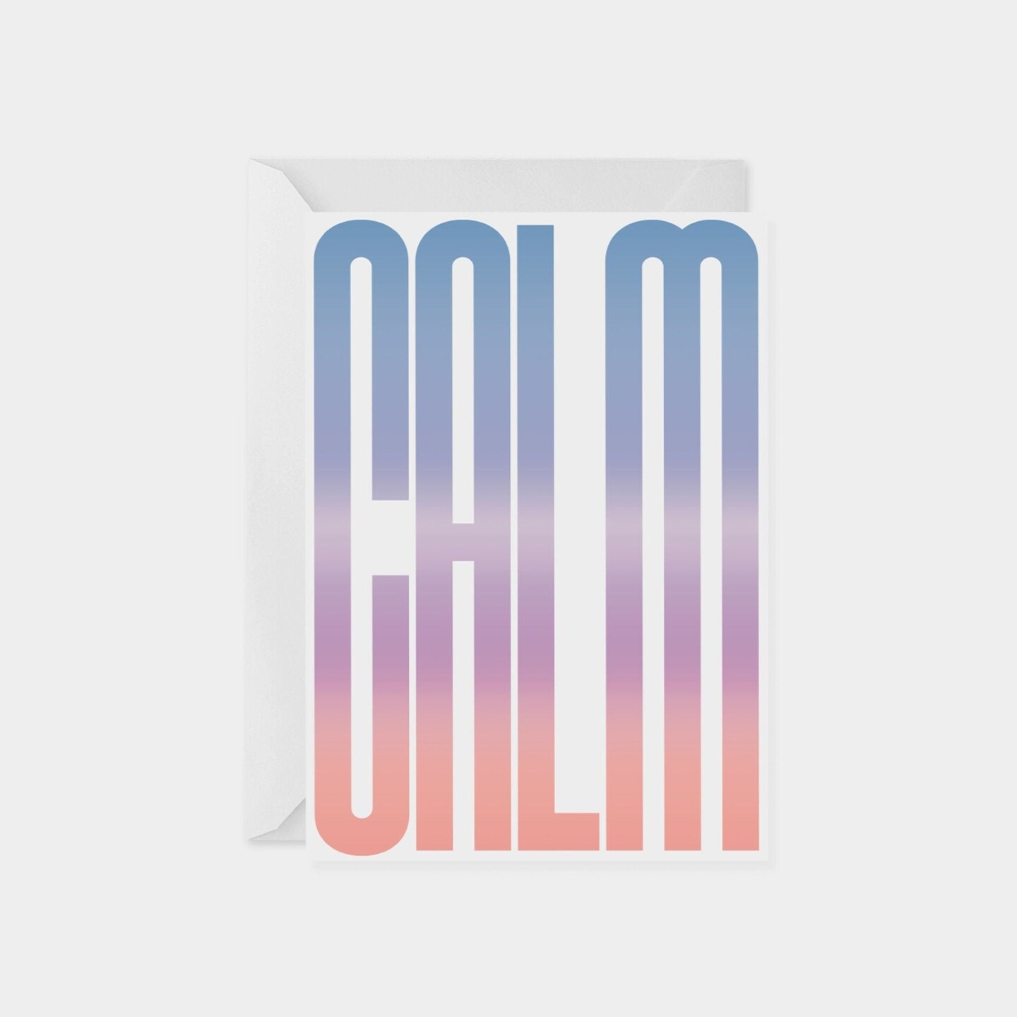 &#x22;Calm&#x22; Gradient Ombre Card