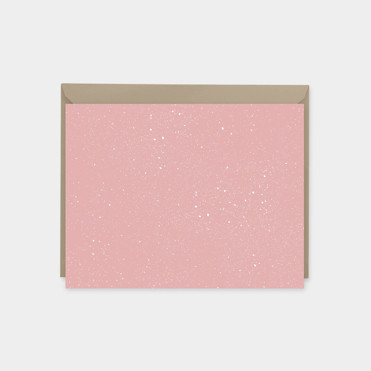 Speckle Cards, Blank Thank You Card,