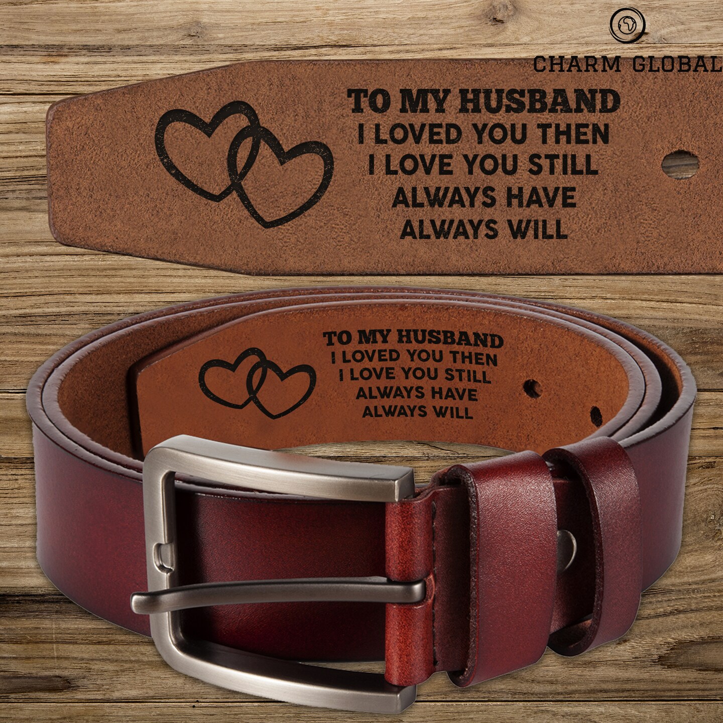 personalized belt for him
