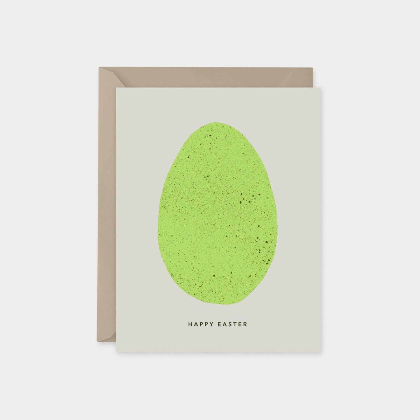 Easter Card, Speckled Egg Easter Card,