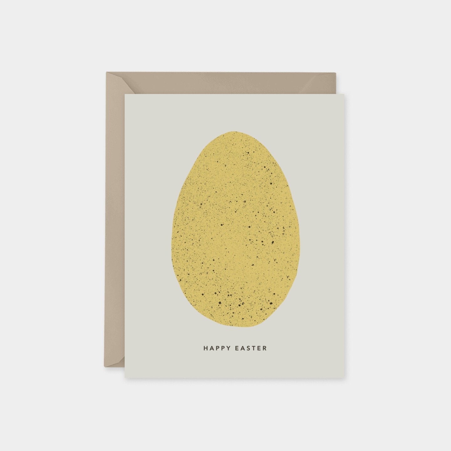 Easter Card, Speckled Egg Easter Card,