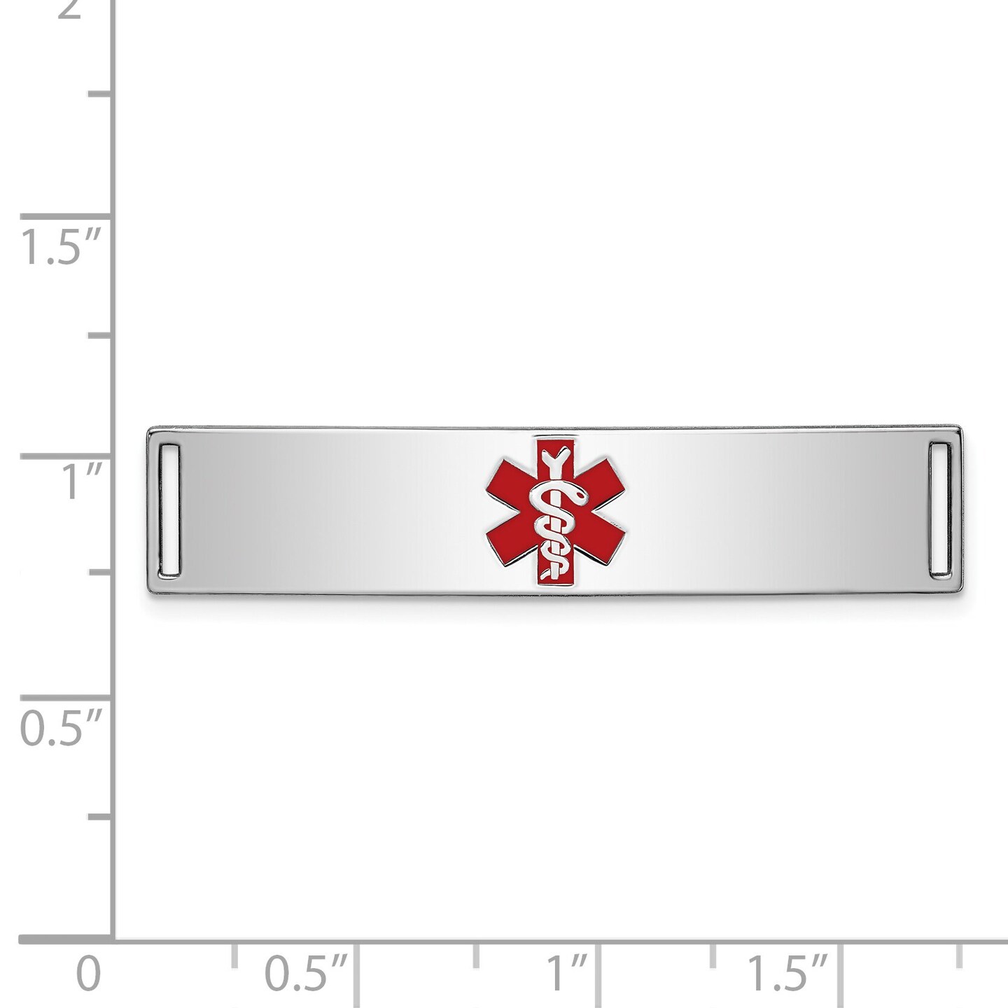 Sterling Silver ID Plate