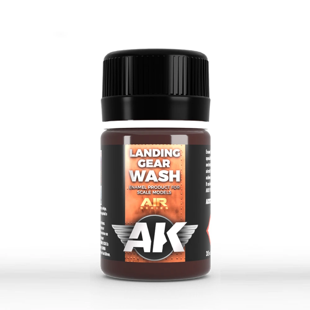 AK Interactive: Landing Gear Wash (35ml Bottle)