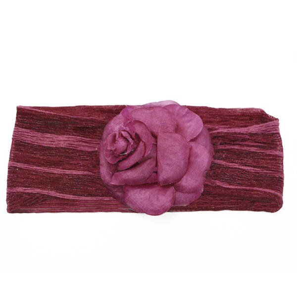 Henna Stretch Headband with Rose
