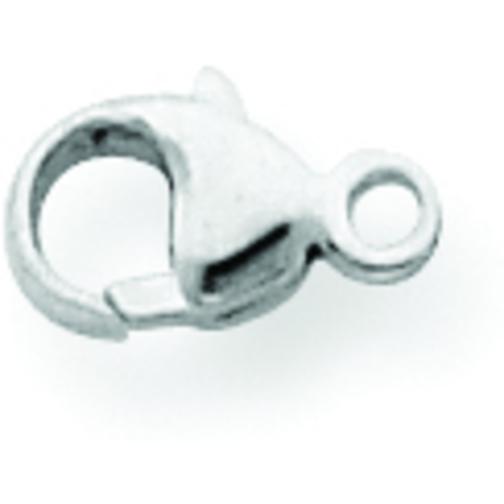 14K White Gold Lobster Clasp (9.40Mm To 12.90Mm)