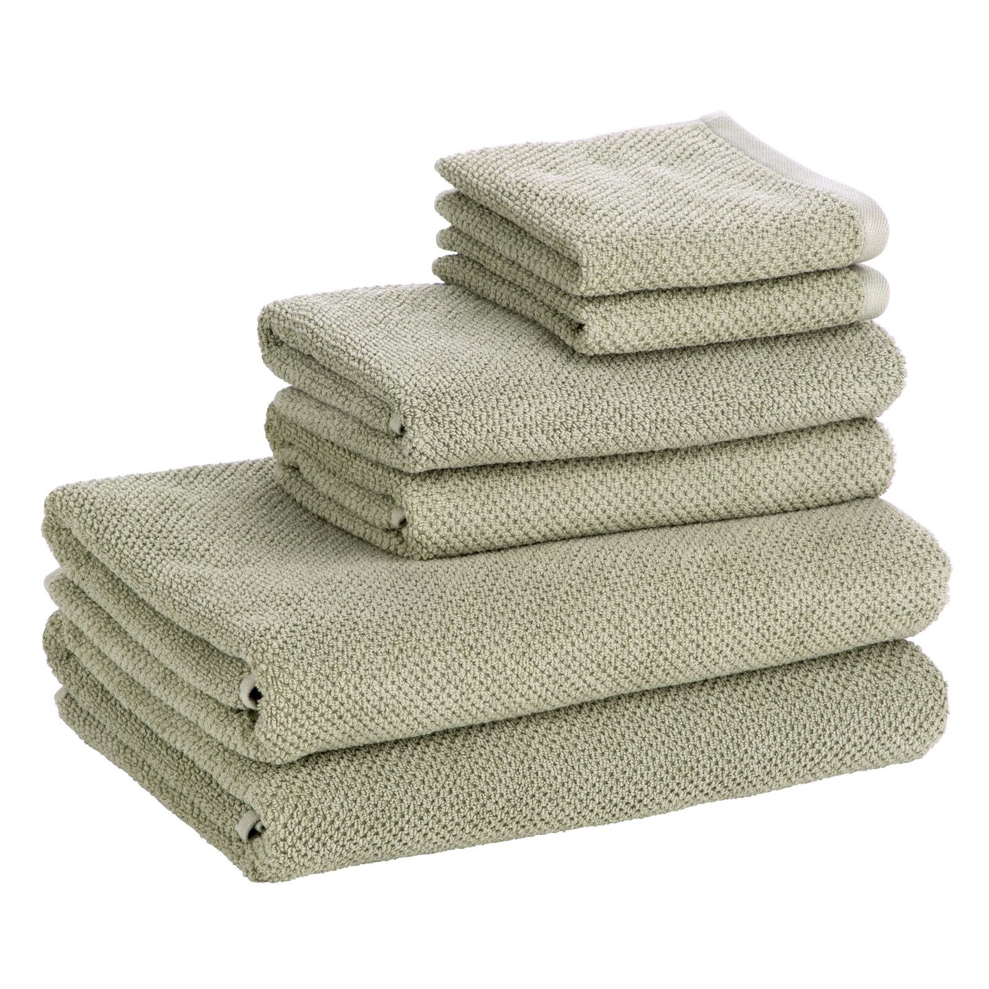 Nate Home by Nate Berkus Cotton Textured Weave Bath Towel Set