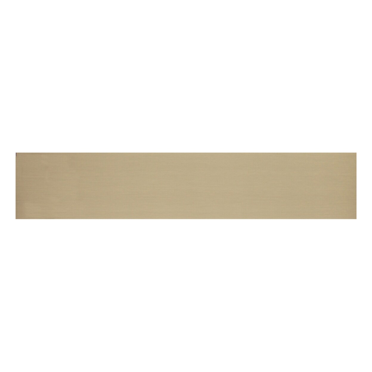 BRASS Accents 6&#x22; X 28&#x22; Kick Plate Antique Brass Adhesive Mount