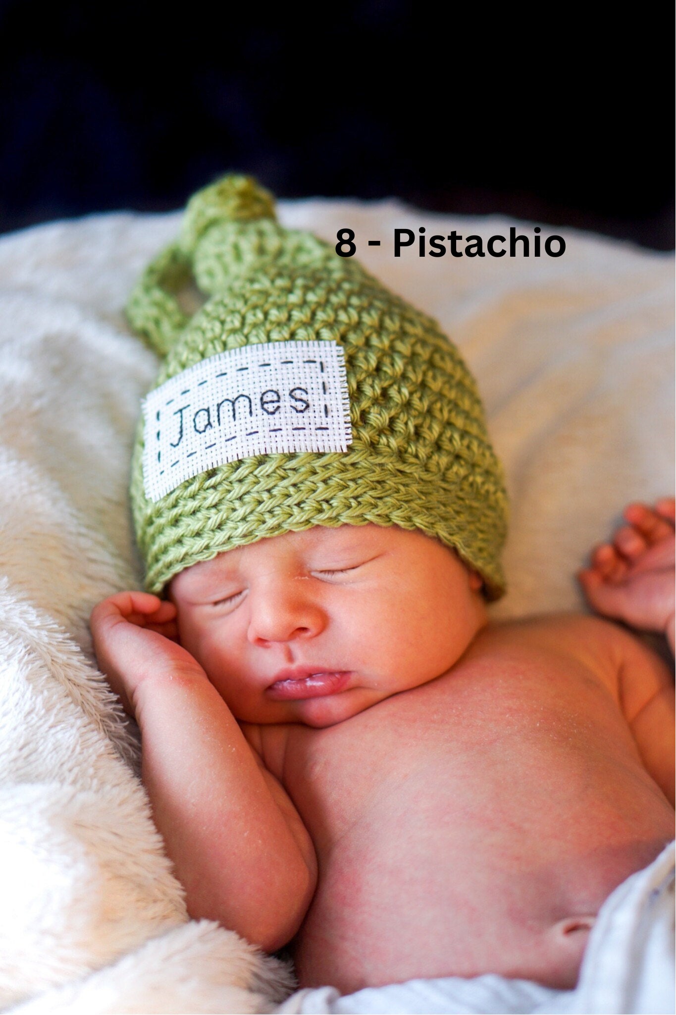 Personalized newborn deals hats baby