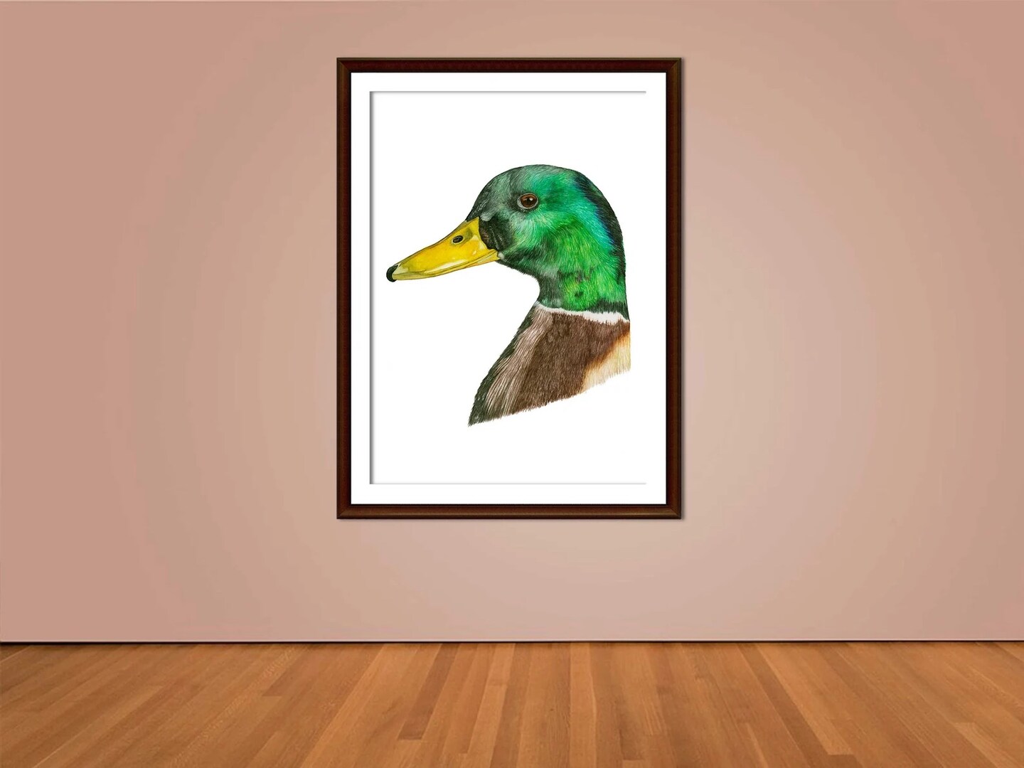 Personalized Watercolor Duck Set of 3 Wall Art Prints Duck -  in 2023