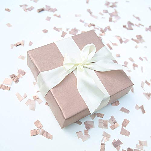 UNIQOOO 100 Sheets 20X14 Premium Metallic Rose Gold Tissue Gift Wrap Paper  Bulk, Great for Gift Bag, Recyclable Gift Wrapping Accessory, Perfect for  Small Gift bags, Pinata, Wedding, Party, Cutout