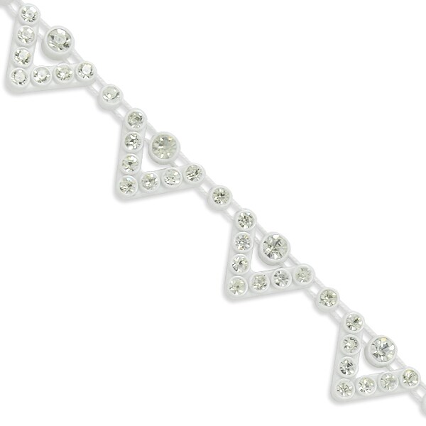 Pyramid Rhinestone Trim