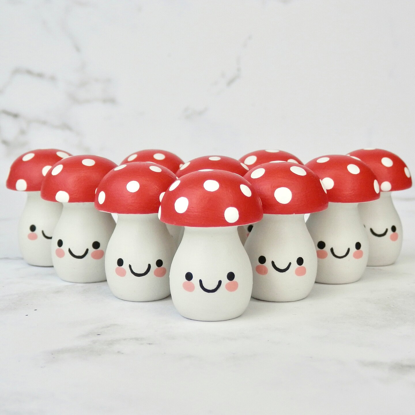 Wooden Mushroom Friend | Whimsical Woodland Toy 224158982543589377