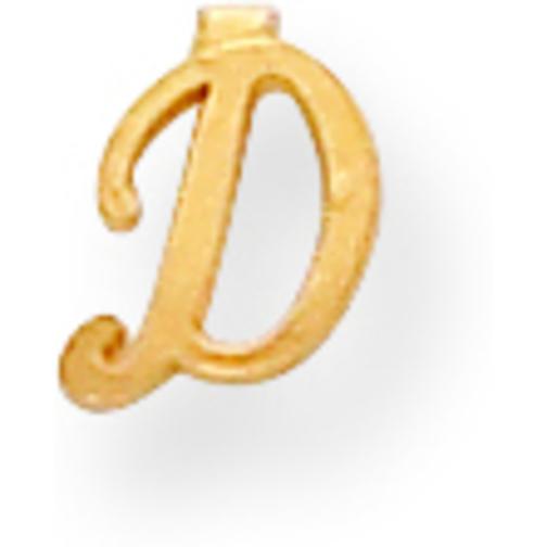 14K Gold Letter D