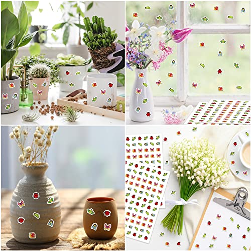 3000 Pcs Bug Stickers for Kids Insect Stickers Ladybug Stickers Small Buggy Stickers for Kids Reward Chart Classroom Reward Home Decor Room Wall DIY (Multicolor, Bug)