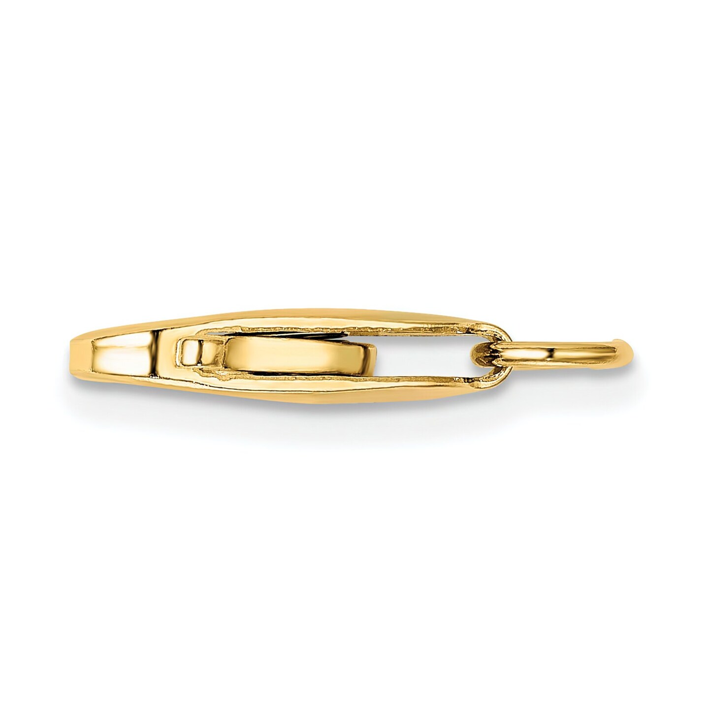 14K Gold Lobster Clasp w/Jump Ring 15.6mm