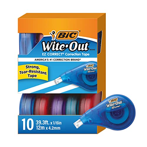 Bic wite out hot sale ez correct inside
