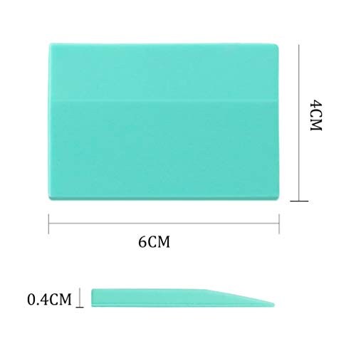 Pack of 5 Screen Printing Squeegees, Self-Adhesive Screen Stencil Printing Squeegee, Rubber Squeegee Screen Printing Tools for Applying Chalk Paste or Ink