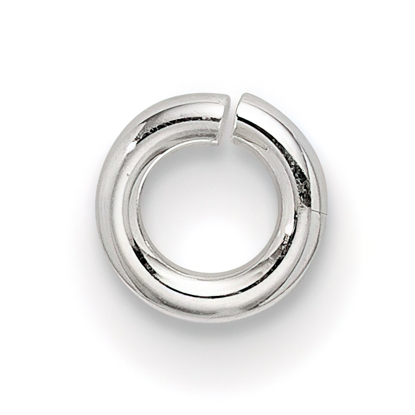 Sterling Silver 18GA Jump Rings 4.3mm - Pack of 6