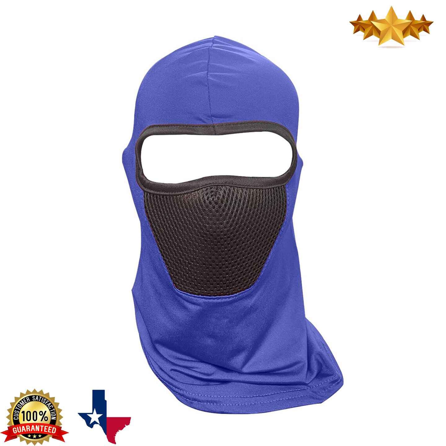 RADYAN® Summer Balaclava Face Mask Breathable Sun Dust Protection Mask Long Neck Cover for Outdoor Activities