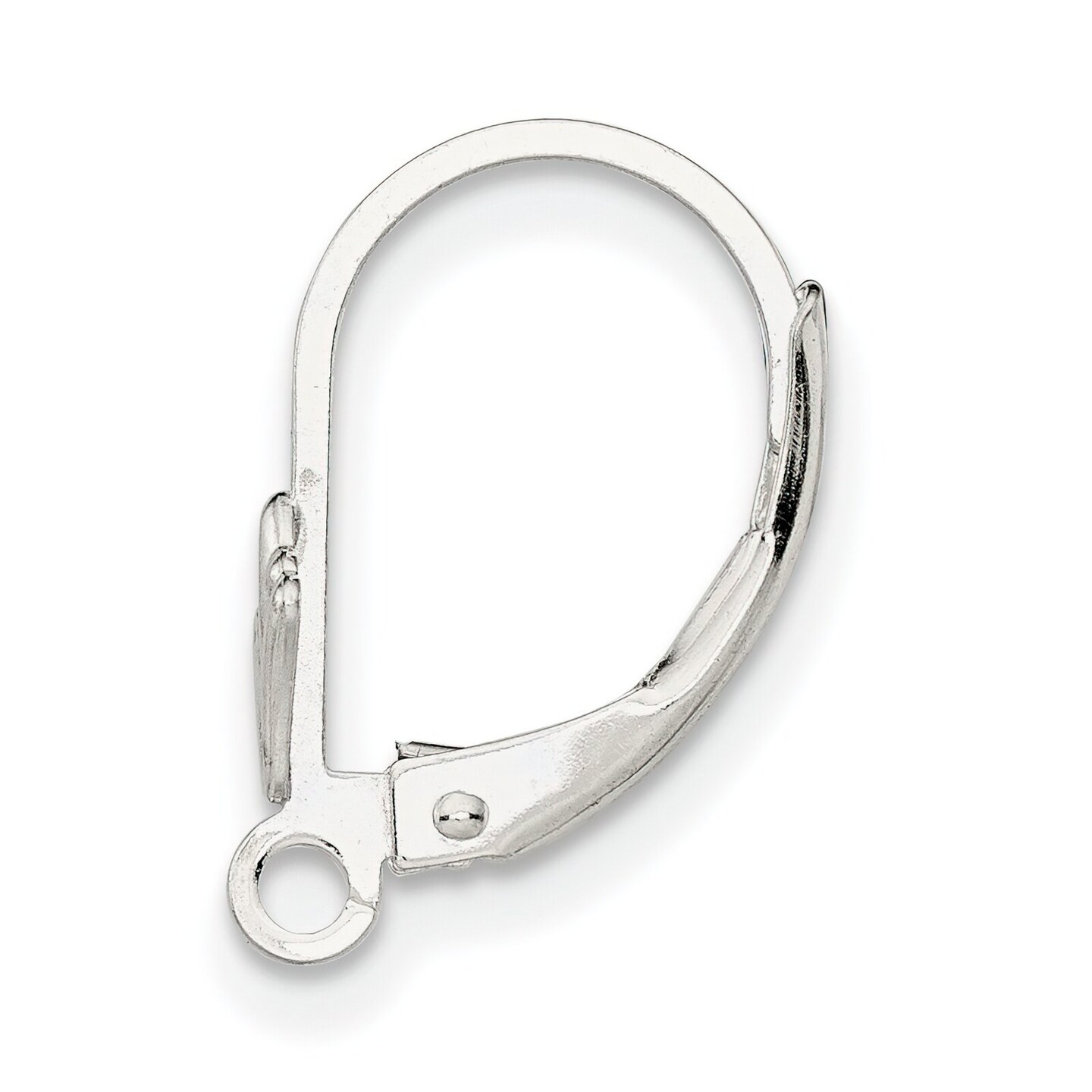 Sterling Silver Leverback Earrings Jewerly - Pack of 2