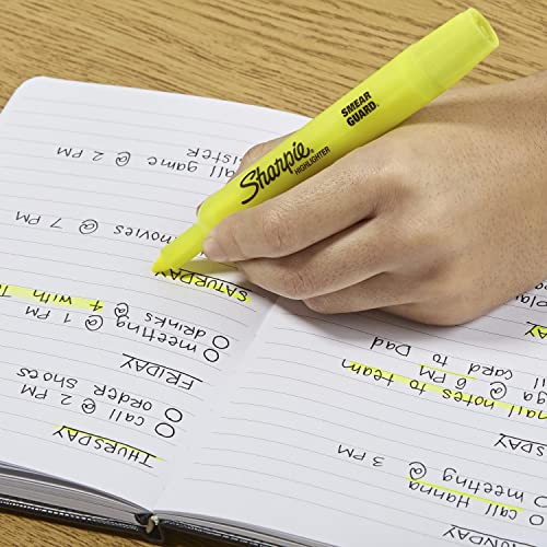 Tank Highlighters, Chisel Tip, Assorted Color Highlighters, Value Pack, 36 Count