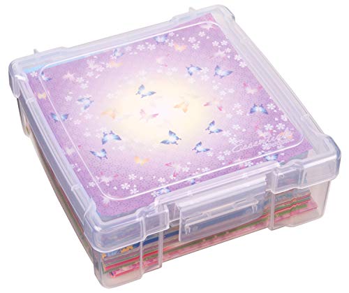 ArtBin 6953AB ClearView 6&#x22; x 6&#x22; Box Art &#x26; Craft Organizer, [1] Plastic Storage Case, Clear