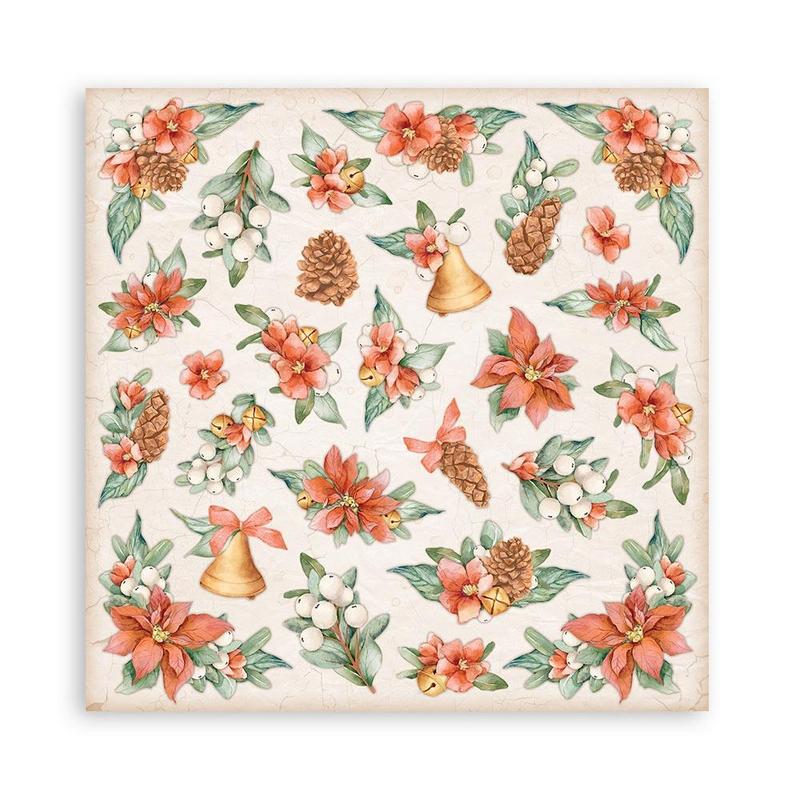 All Around Christmas 8x8 Paper Pad - Stamperia