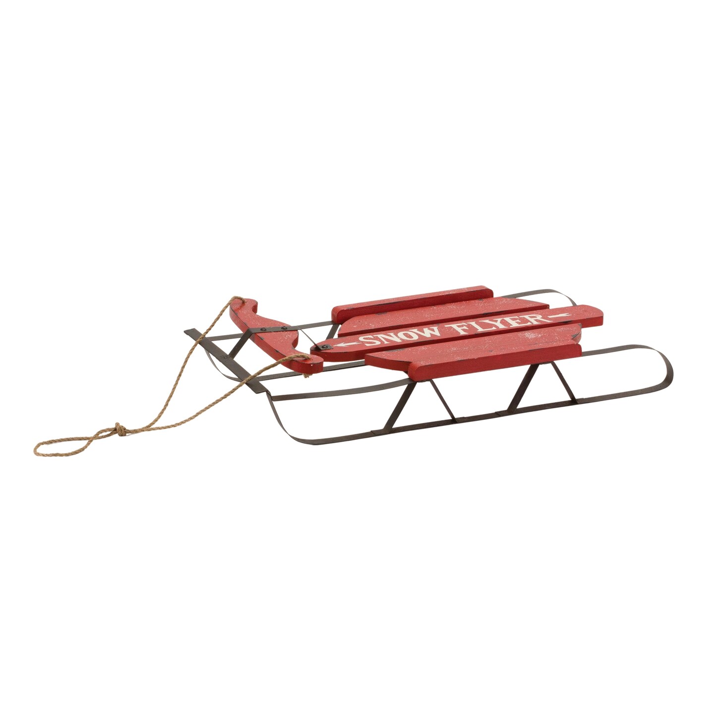 Melrose &#x22;Snow Flyer&#x22; Sled Christmas Decoration - 25.75&#x22;
