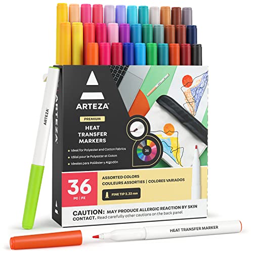 ARTEZA Arteza Fine-nib Acrylic Markers, 40 Colors- 40 Piece at