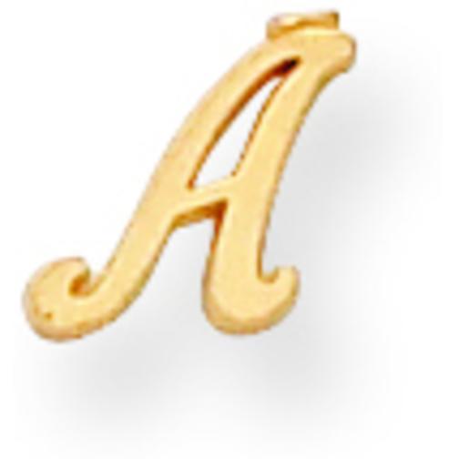 14K Gold Letter A