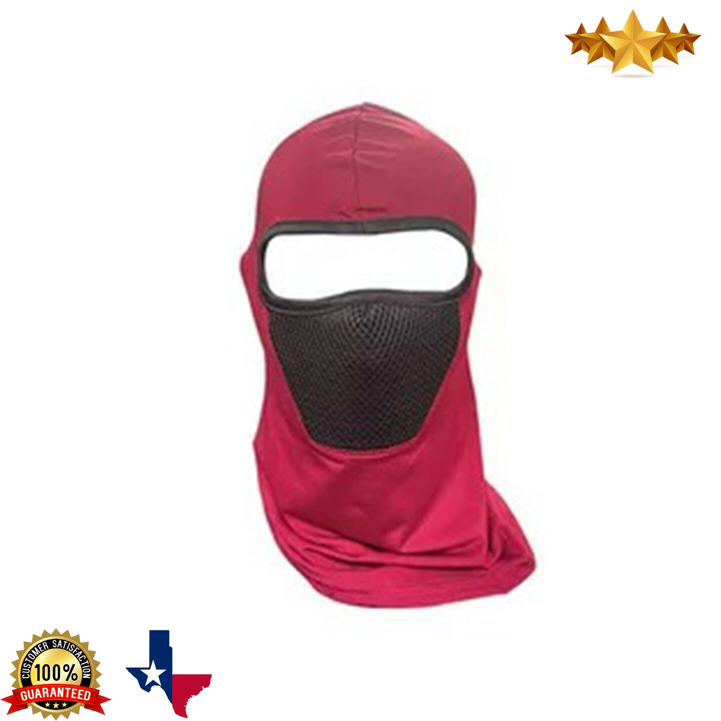 RADYAN® Summer Balaclava Face Mask Breathable Sun Dust Protection Mask Long Neck Cover for Outdoor Activities