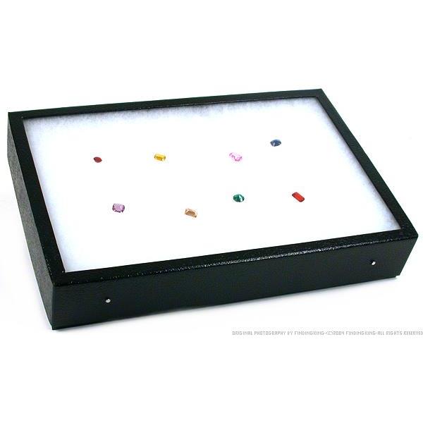 Gemstone Display Case Showcase Riker Mount Tray 12x8x2&#x22;