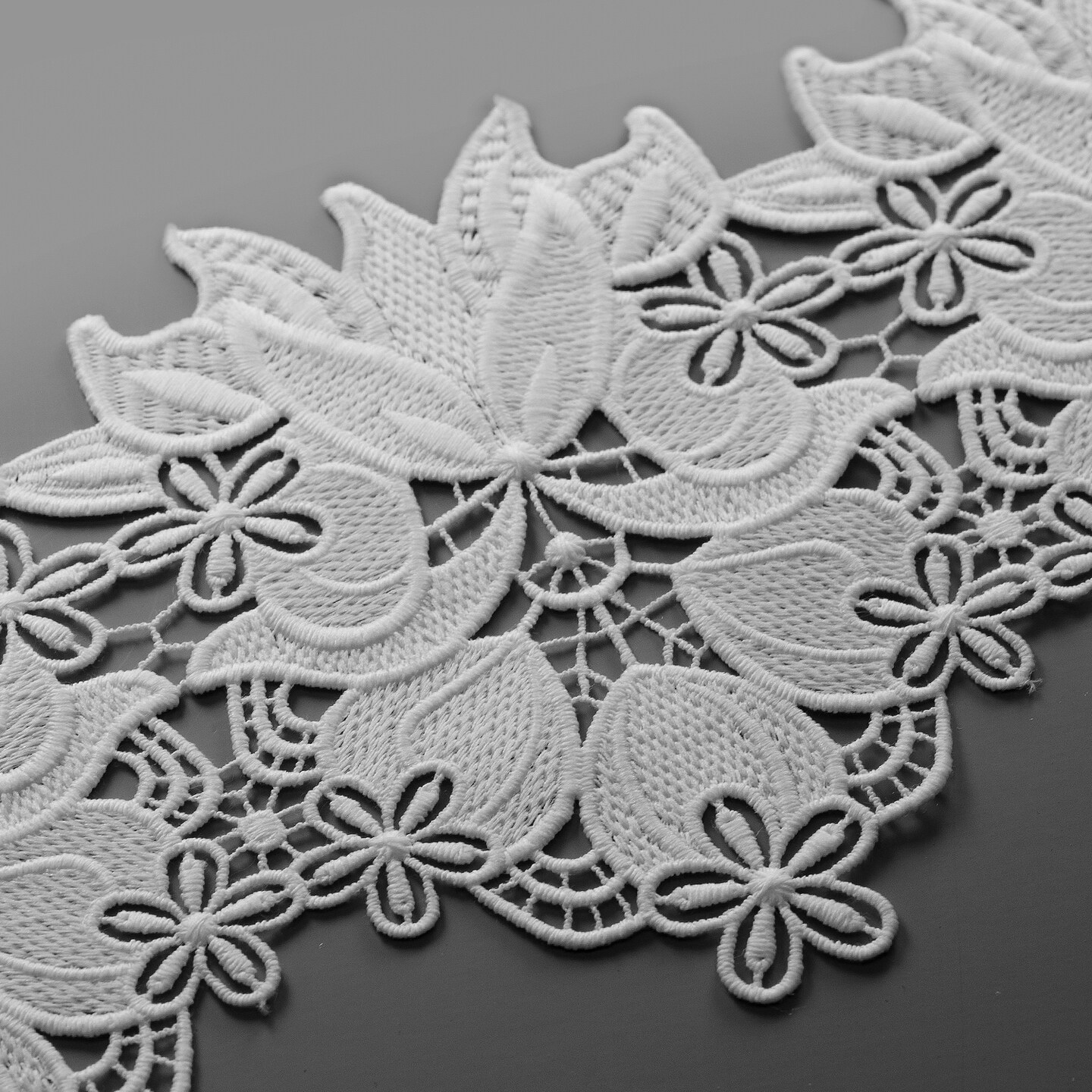 Cicilia Embroidered Designer Venice Trim